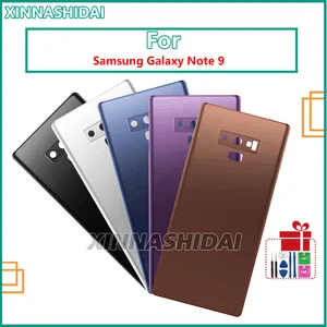 Untuk Samsung Galaxy Note 9 N960 N9600 N960F Kaca Penutup Belakang Casing Perumahan Pengganti 8 tampilan penjualan terbaik sm n9600 - №