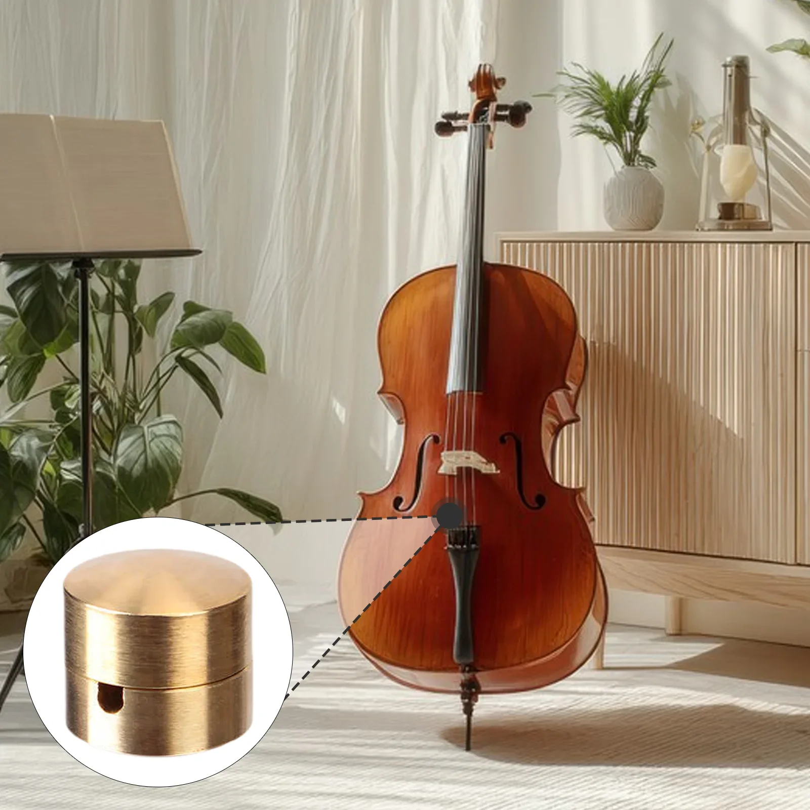 abafador-cilindrico-de-latao-para-violoncelo-e-violino-acessorio-para-violoncelo