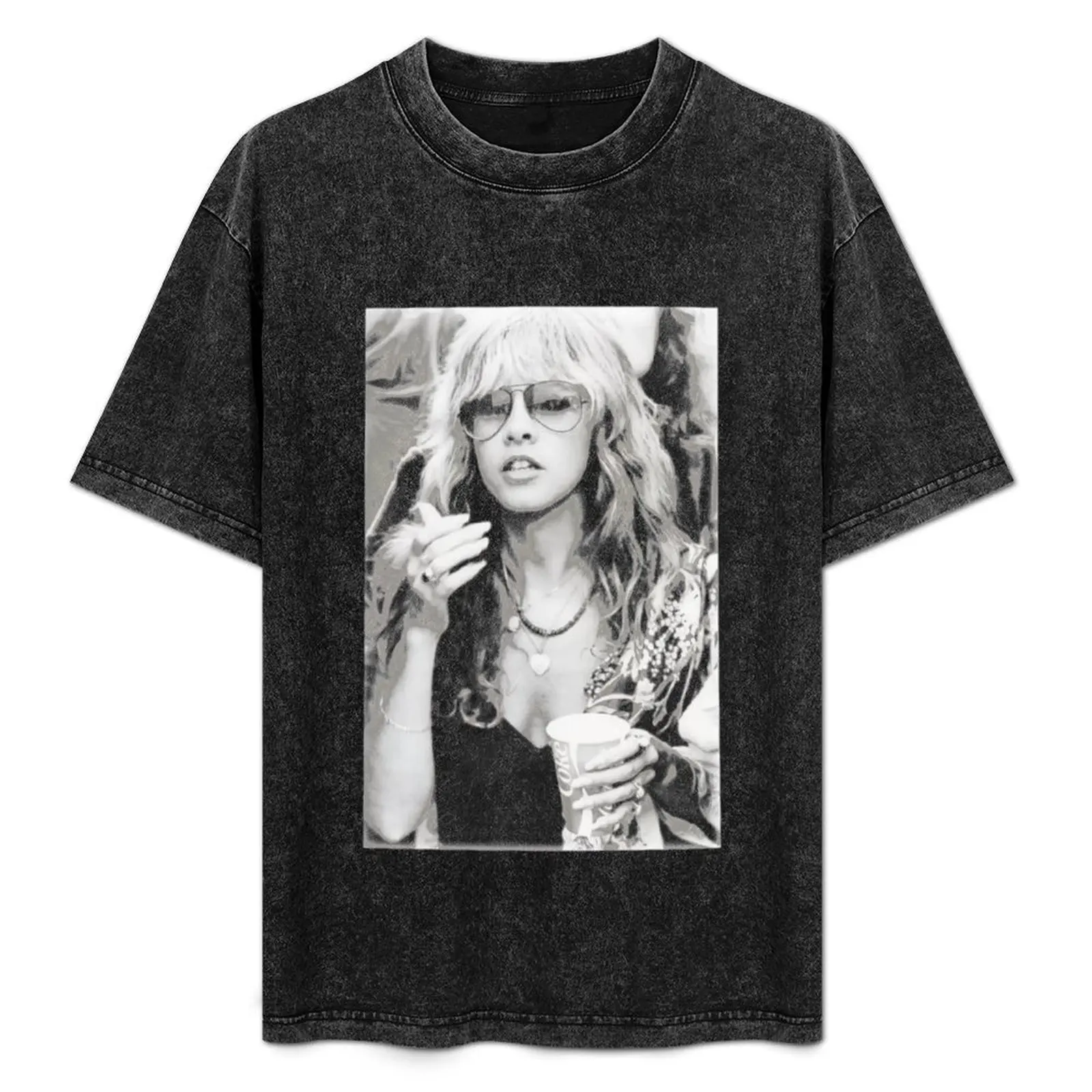 

Stevie Nicks Woman T-Shirt cheap stuff custom shirt oversized graphic tee oversized Men's cotton t-shirt