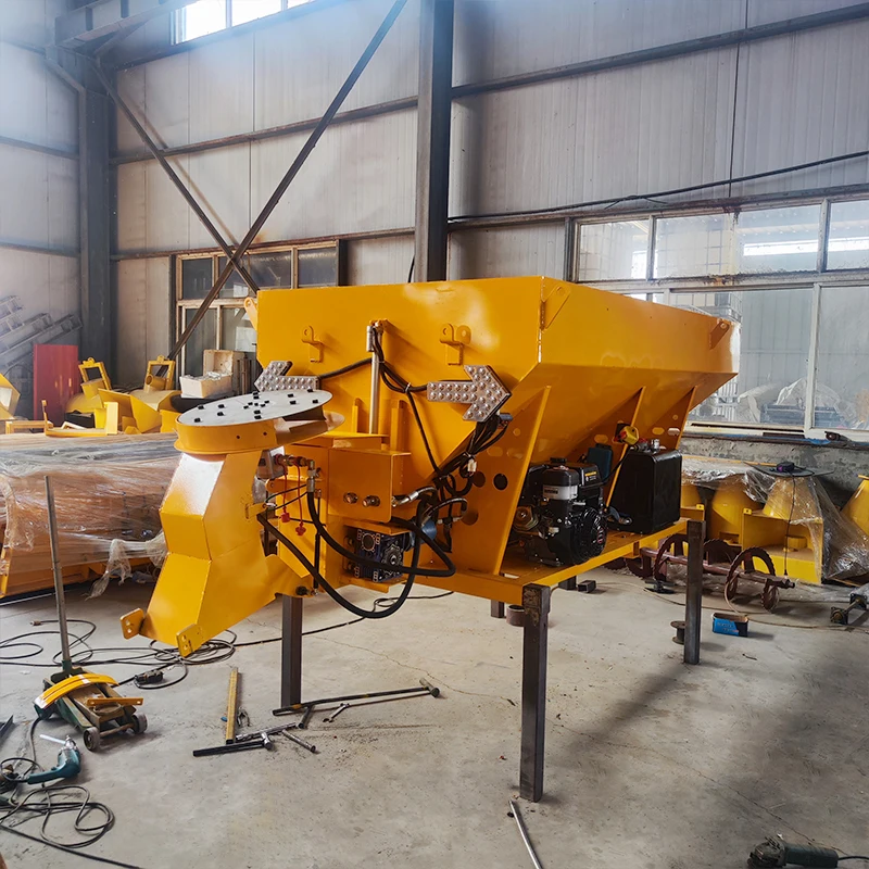 Road Deicing Salt Spreader Truck Electric Tailgate Spreader For Ice Melt Salt And Sand Application