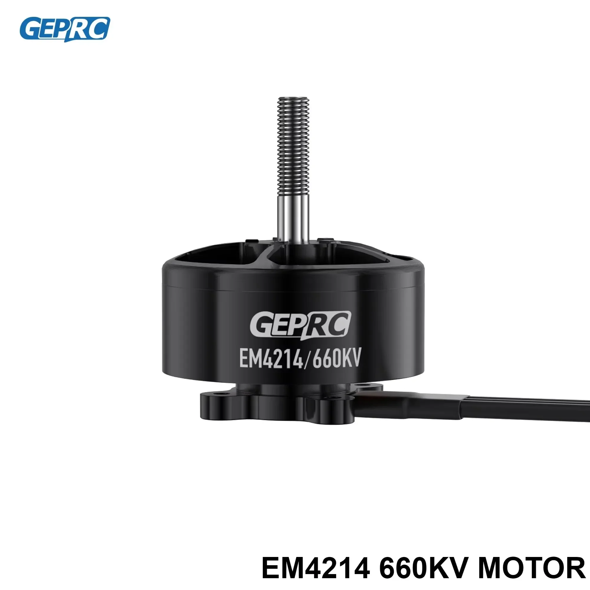 GEPRC EM4214 660KV Motor 80A-100A Brushless 25.2V Motor Black with12-14 Inch Long-range FPV Racing RC Drone Multicopter