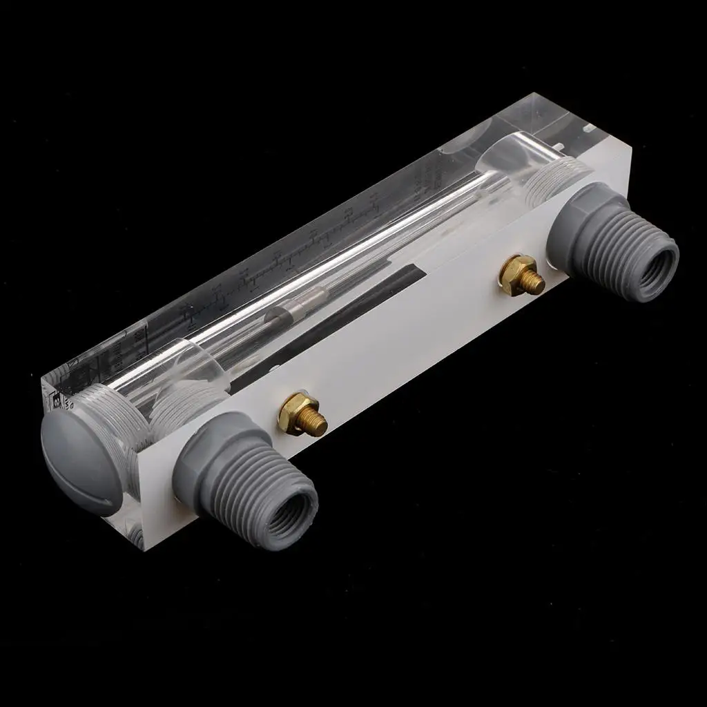 Acrylic Flowmeter Water Flow Meter Panel Mount Type for Pure Water Equipment and Pipe Connection