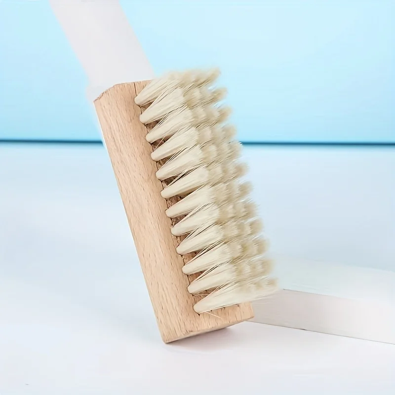 1pc Shoe Cleaner Brush, Square Handheld Polish Daubers For Leather Boots Cloth, Canvas, Sneakers