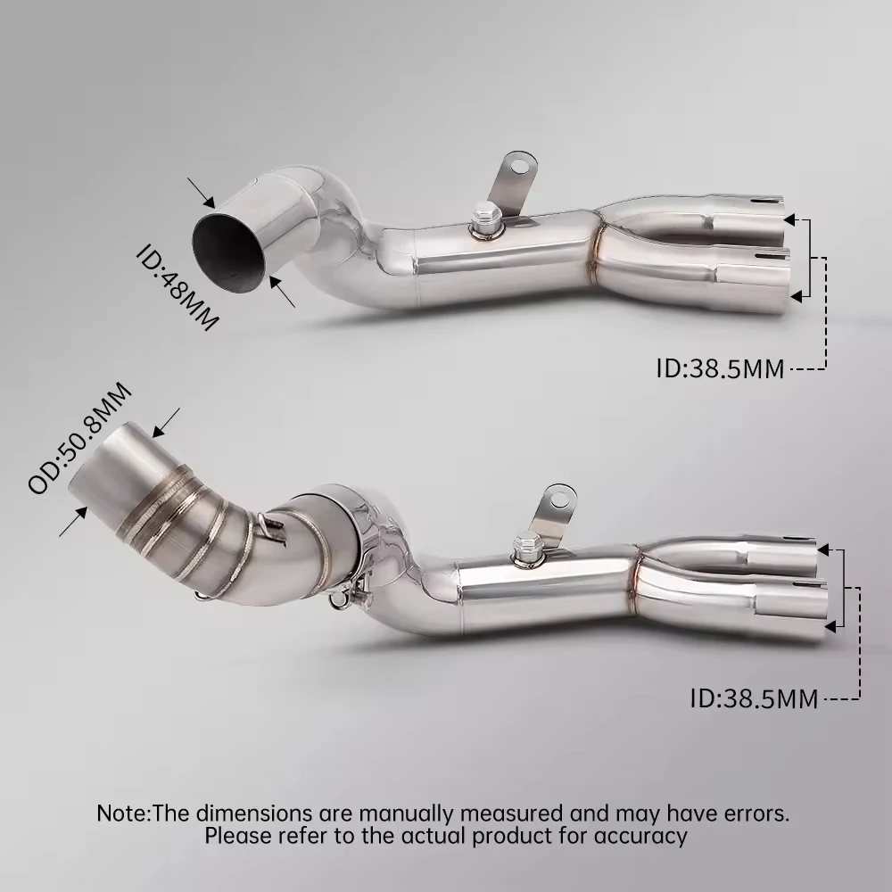 High Performance Escape Moto For CB1000R 2008 - 2018 Motorcycle Motocross Exhaust Middle Link Pipe