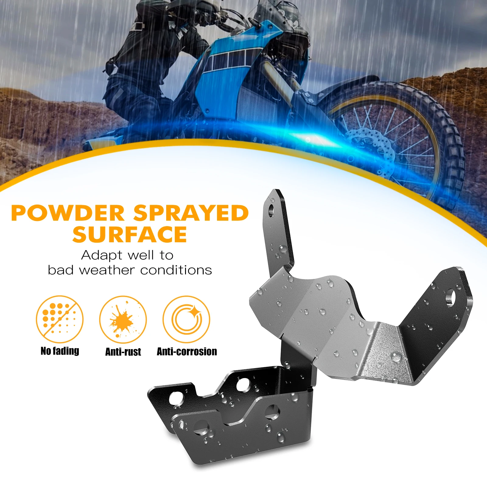 For Yamaha Tenere 700 T700 XTZ 700 2019-2023 Auxiliary Light Fog Lamp Bracket Tenere700 Rally Edition 2020-2023 World Raid 2022