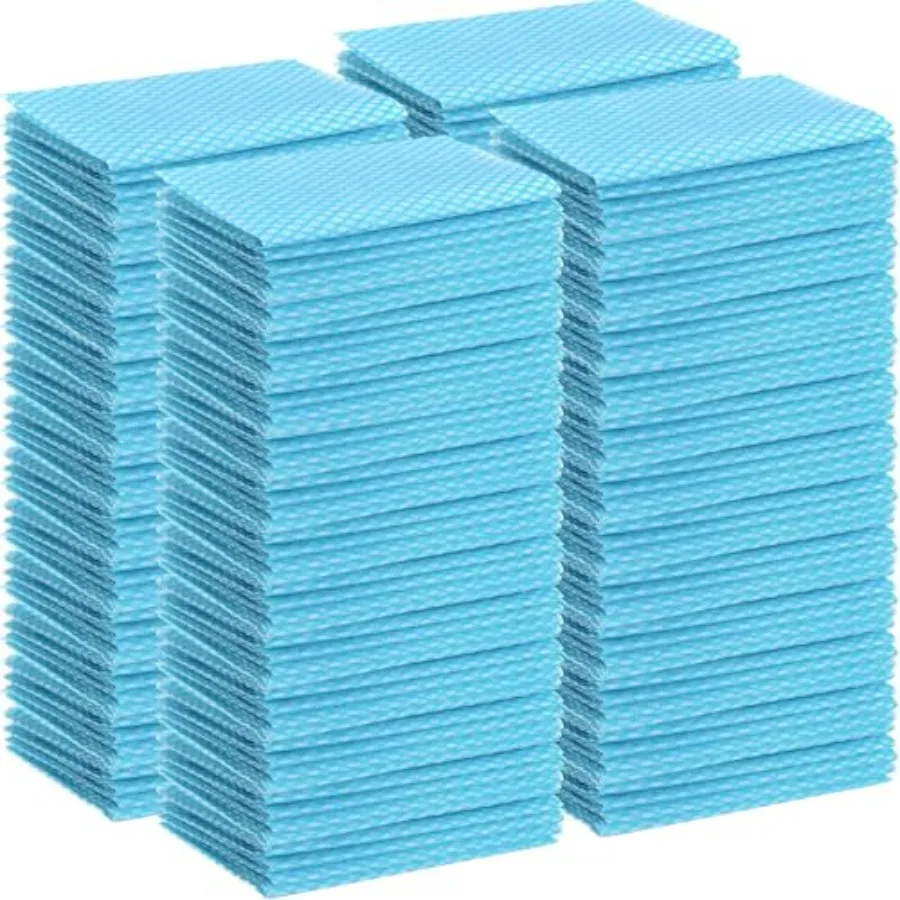 

400 шт. одноразовых чистящих салфеток, многоразовые удобные салфетки для кухни, универсальные одноразовые полотенца и тряпки для мытья посуды Ab