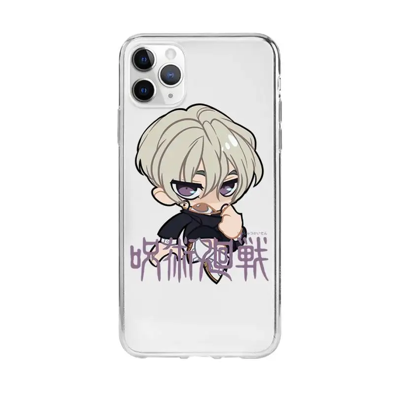 Jujutsu Kaisen Phone Case For Samsung Galaxy A10s A20S A30S A50S A10A 12 A20 A20E A40 A30 A50 A70 A31 A51A52 A71 Transparent