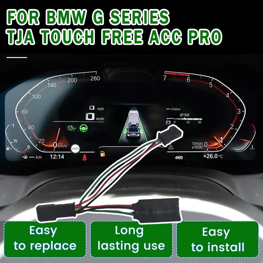 Steering Wheel Hand Off Detection Emulator For BMW G Series X3 X4 X5 X7 G01 G02 TJA Touch Free ACC PRO Automatic Cruise Module