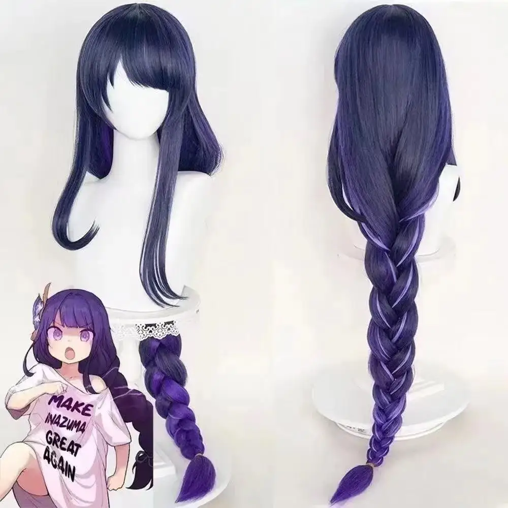 2D Anime Cosplay Wig with Flexible Styling for Role Play Comic Exhibition