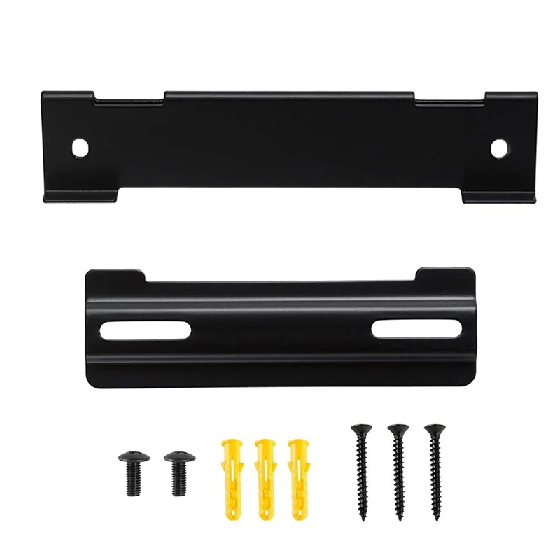 WB-120 Wall Mount Kit Bracket for Solo 5 Soundbar, for Cinemate120, with Screw and Wall Anchors, Black