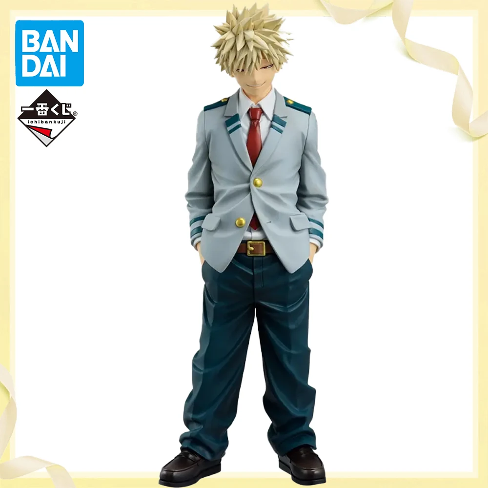 

100% оригинальная коллекционная фигурка Bandai Spirits Ichiban Kuji Бакуго Кацуки (приз B) — модель аниме-персонажа, украшение, игрушка для коллекционирования