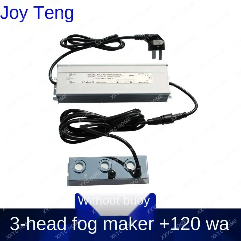 Machine Atomization Humidifying Water Landscape Fog Ultrasonic Atomizer Ten Heads Atomization Plate Fish Pond Water Mist Mister