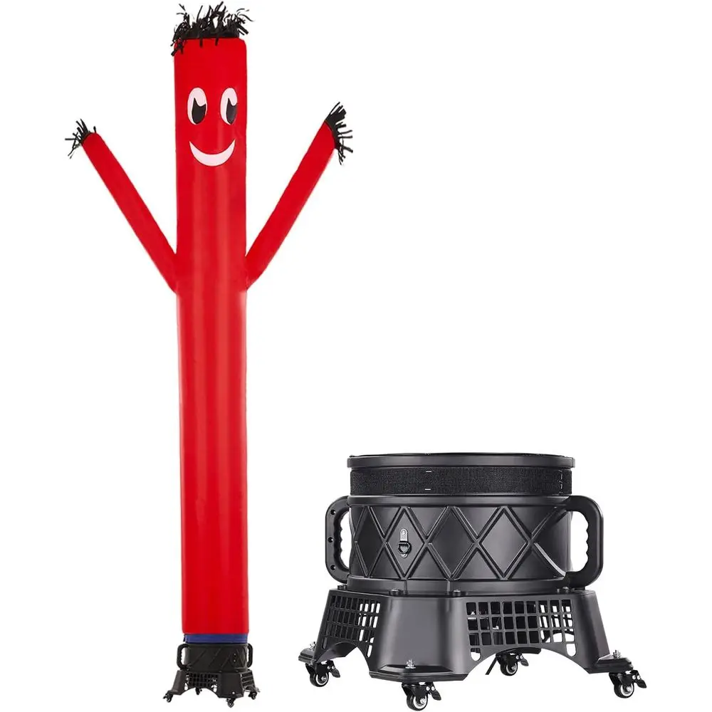 

Iatable Tube Man Set, 20 t Tall, Wacky Waving Iatable Dancing Tube Guy with 1 HP Blower, PP Shell IPX3 Waterproo Blower an, or O
