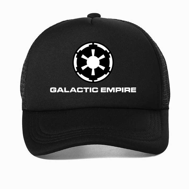 

New Logo Galactic hat Darth Vader Clone Troopers Imperial Stormtrooper Unisex Cotton Baseball Hat summer Mesh breathable cap