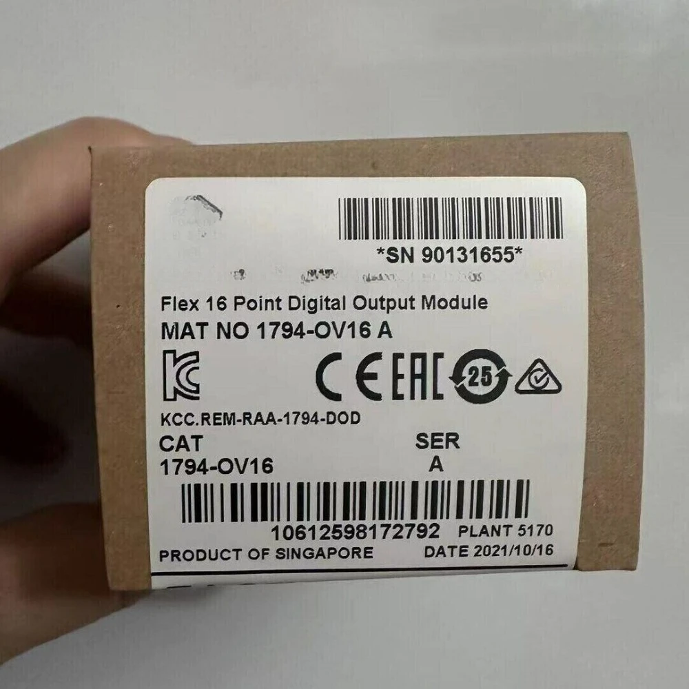 New Factory Sealed 1794-OV16 SER/ A Flex 16 Point Digital Output Module 1794OV16