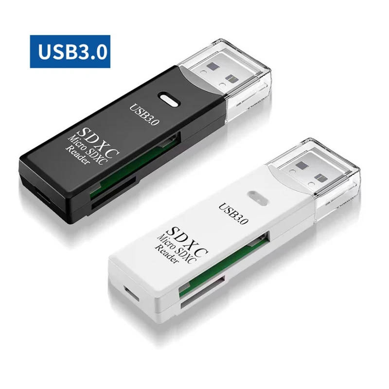 USB3.0 2.0 Card Reader High Speed Multi Ports Micro SD TF Card Writer Computer Laptop Tablet Memory Expansion Adapter