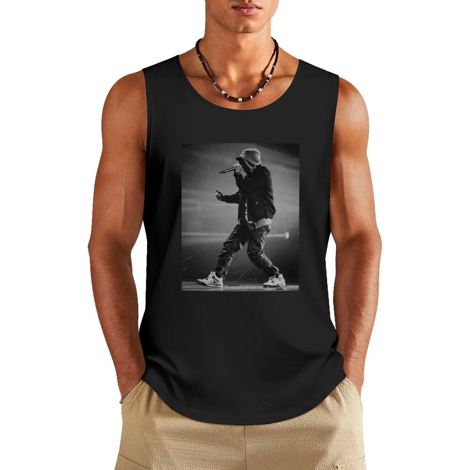 

Eminem Tank Top clothes for men summer Men's clothes