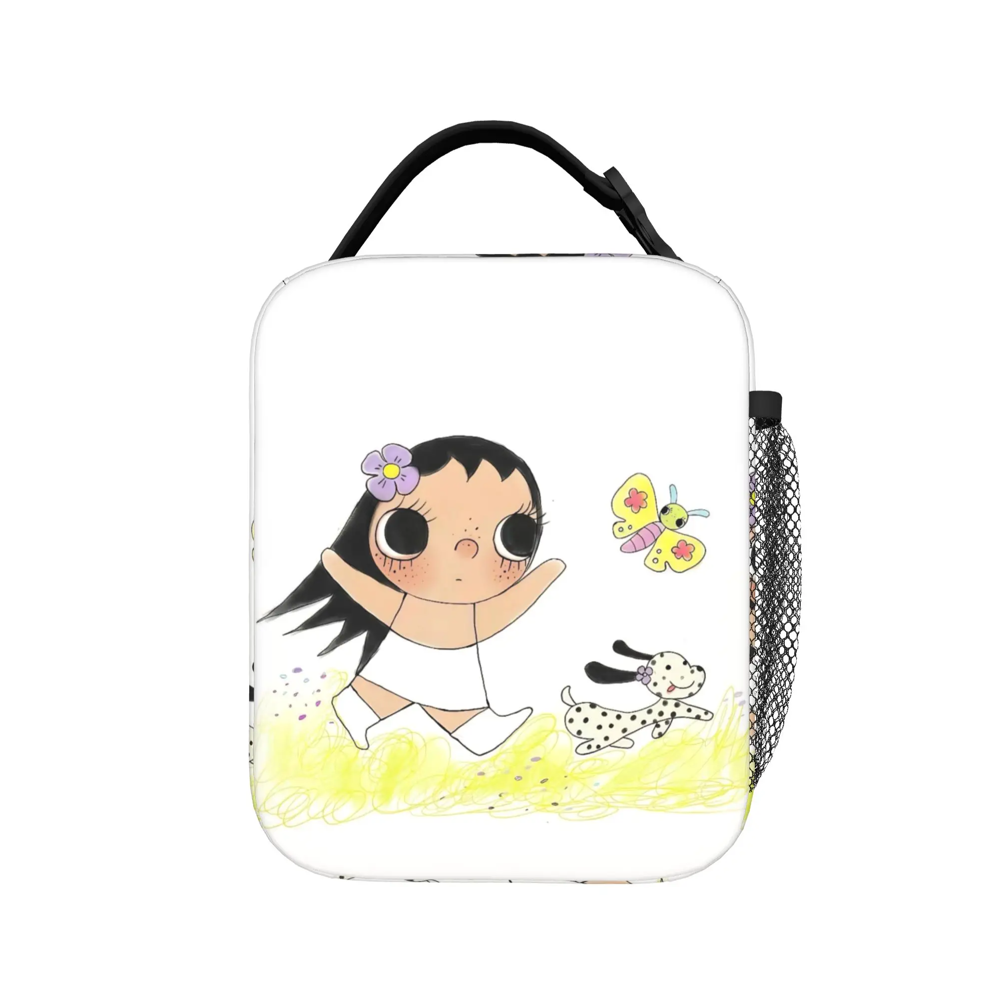 YUY  Insulated Lunch Bags High Capacity Cute Xiaoyu Manga Girl  Reusable Thermal Bag Tote Lunch Box College  Outdoor Men Women