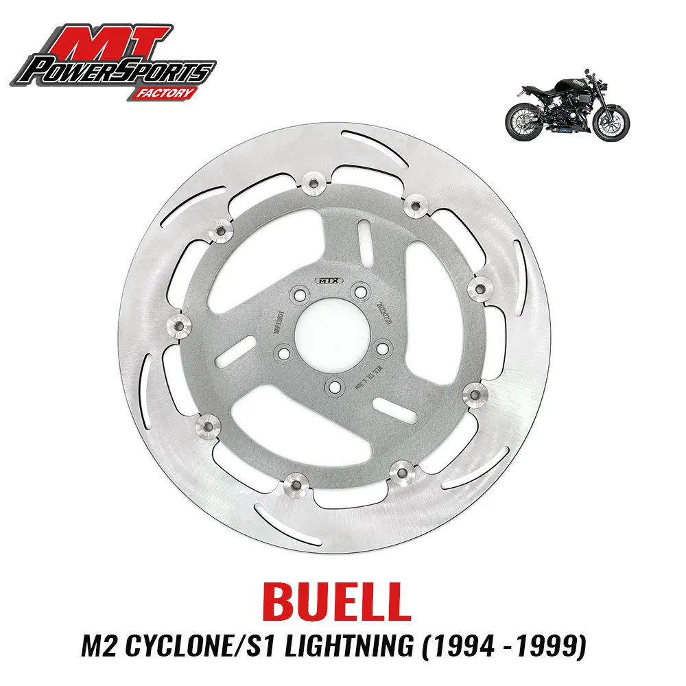 For Buell M2 Cyclone 1994 1999 Buell S1 Lightning 1994 1999 Brake Disc Rotor Floating Front MTX Motorcycle Street Bike Braking