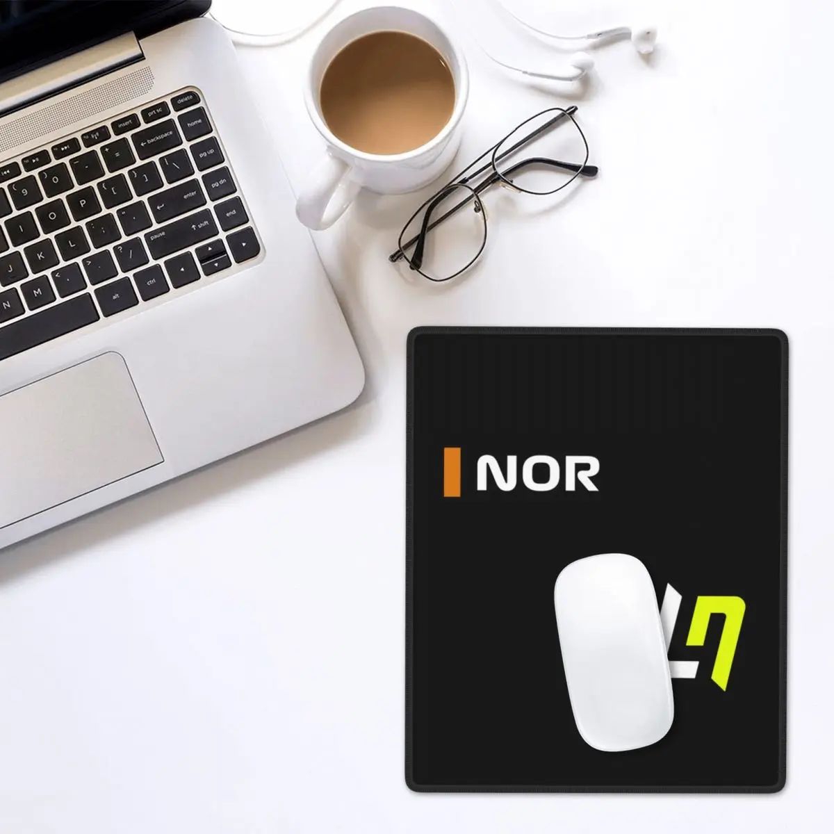 Lando Norris 4 - F1 2024 Mouse Pad Gamer PC Laptop Mats Keyboard Computer Gaming Office Accessories Desk Mat