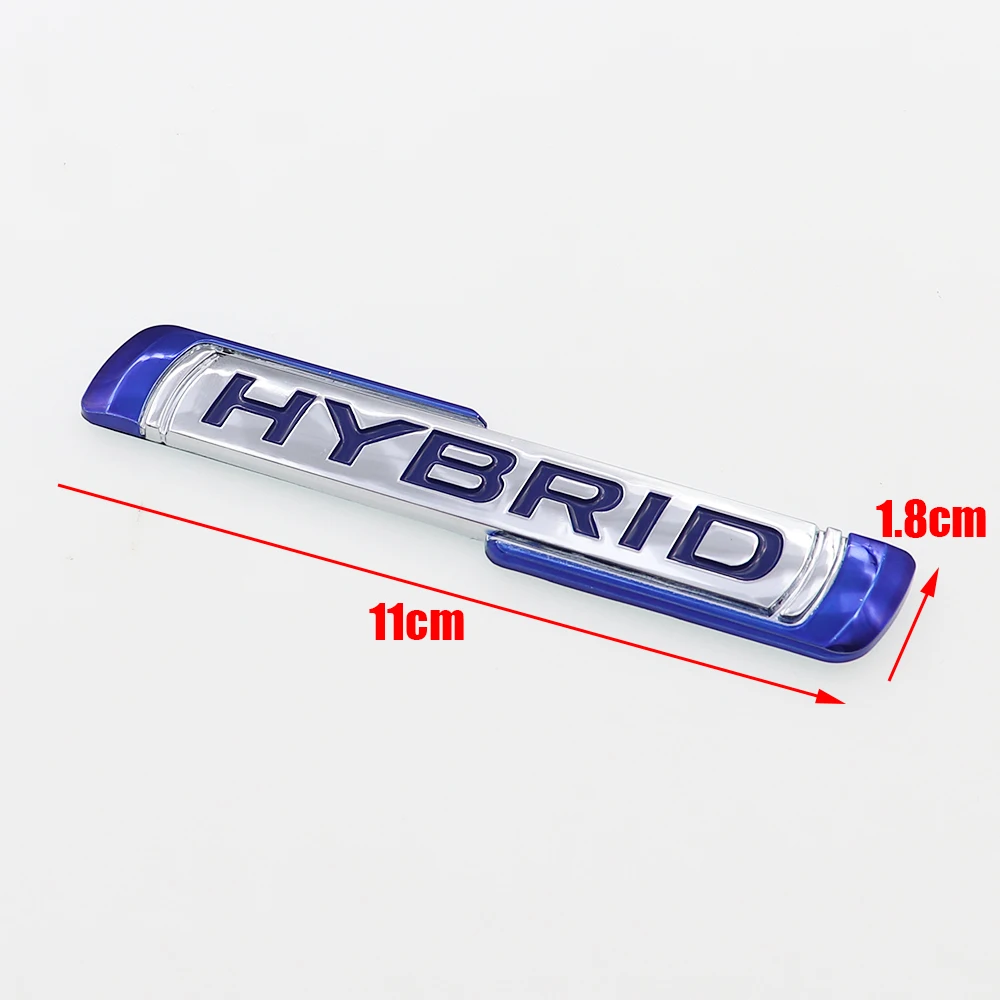 1 قطعة ثلاثية الأبعاد ABS الهجين شعار سيارة الجانب ملصق الذيل الوفير شارة السيارات الخلفي الجذع شعار الشارات اكسسوارات التصميم LM #2