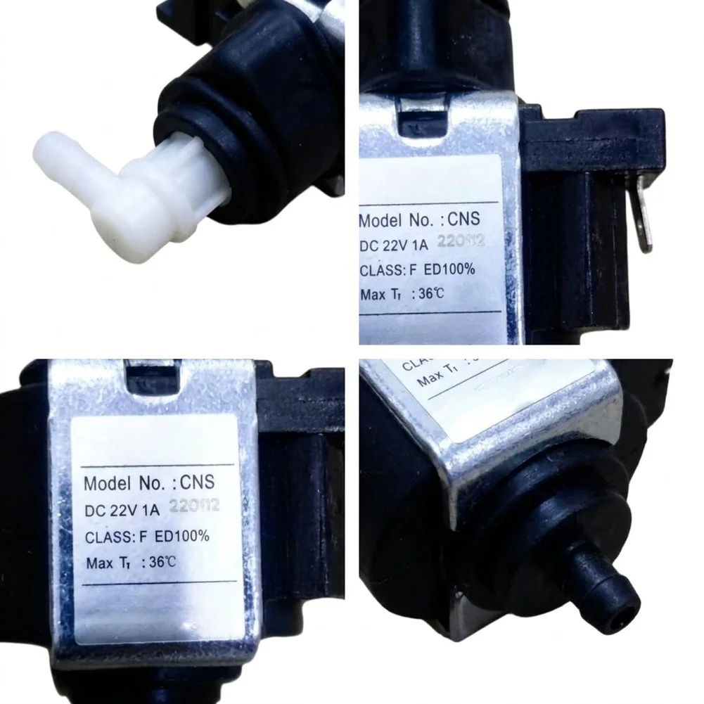 Solenoid Water Pump With Stable Spray Performance, Anti-Clog Filter For Cordless Floor Washer Cleaning Machine