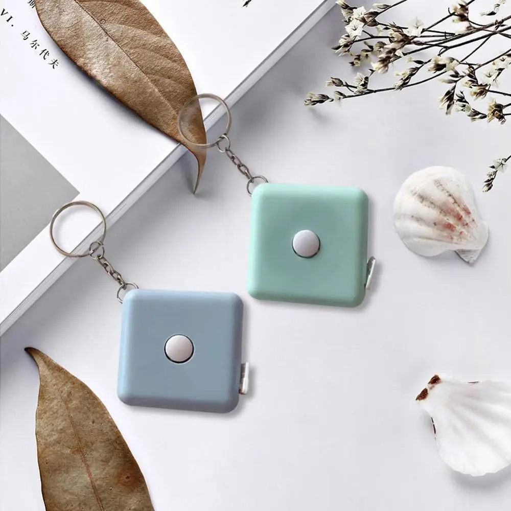 شريط صغير قابل للطي محمول ، أداة قياس بلاستيكية ، قياس مربع ، قياس الملابس ، هدية #6