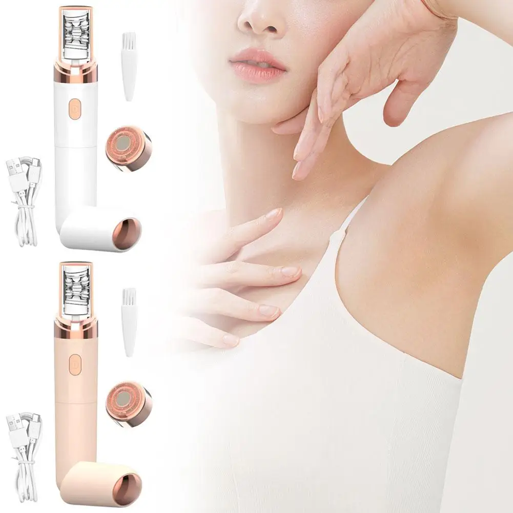 

Миниатюрный электрический эпилятор для лица, безболезненный, перезаряжаемый, беспроводной, для удаления волос на верхней губе, подбородке и щеках