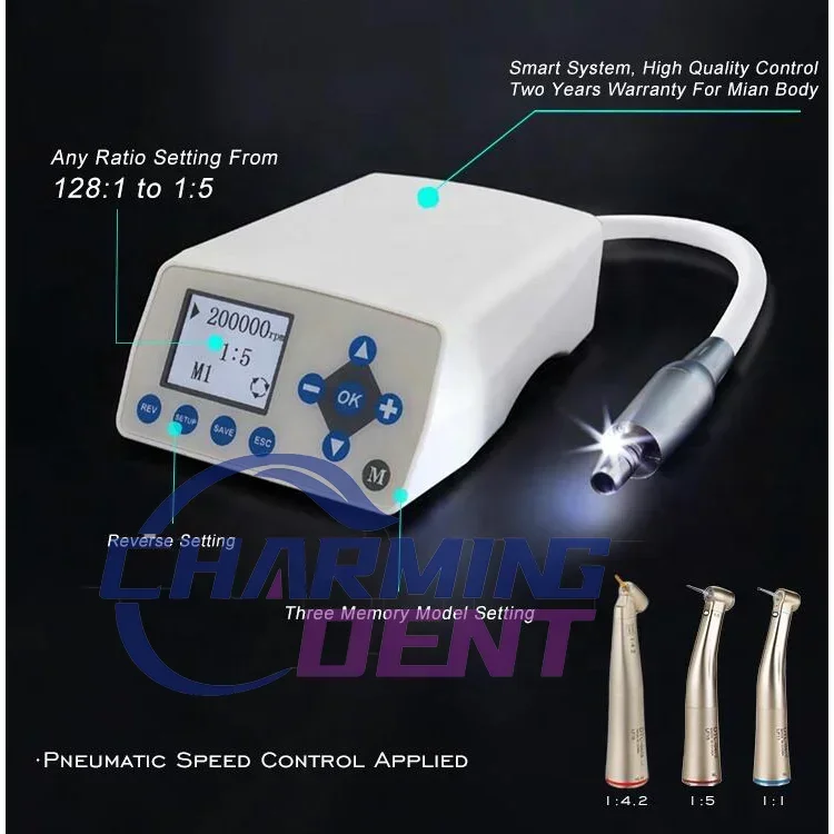 Lab equipment portable dental brushless LED electrical micro motor electric motor for clinics