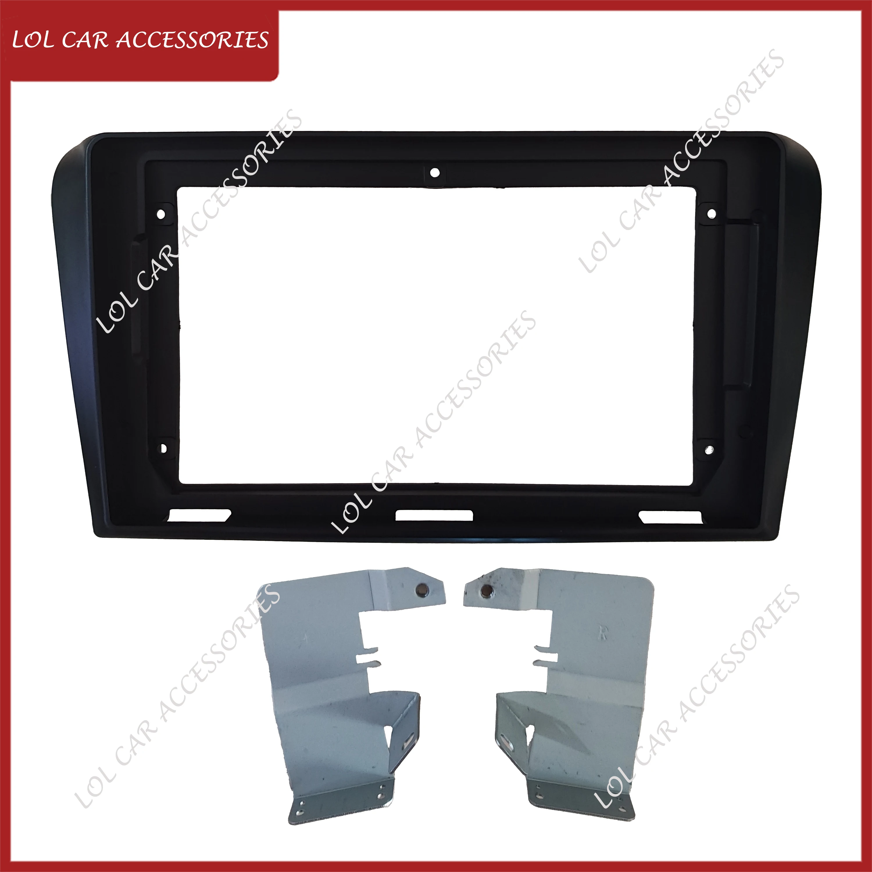 9 Inch For Mazda 3 2004-2009 Car Radio Stereo Android MP5 GPS Player Fascias Panel Frame 2 Din Head Unit Dash Board Cover