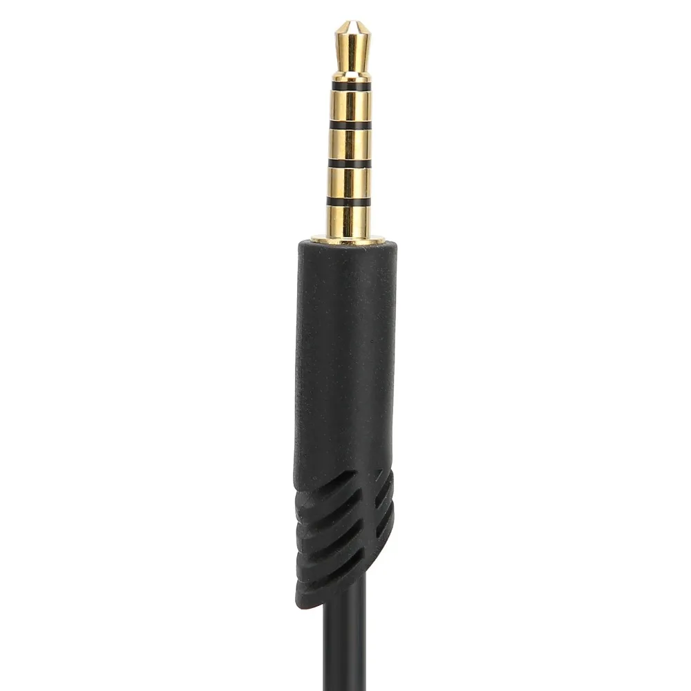 3.5mm Headphone Cable Plug and Play 2m/6.6ft Audio Line Volume Control Replacement Cable for Logitech Astro A10 A30 A40