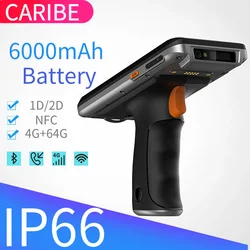 PL-55L Grip CARIBE scanner 2D Industry PDA UHF NFC  RFID Reader Android 8.1Handheld Terminal