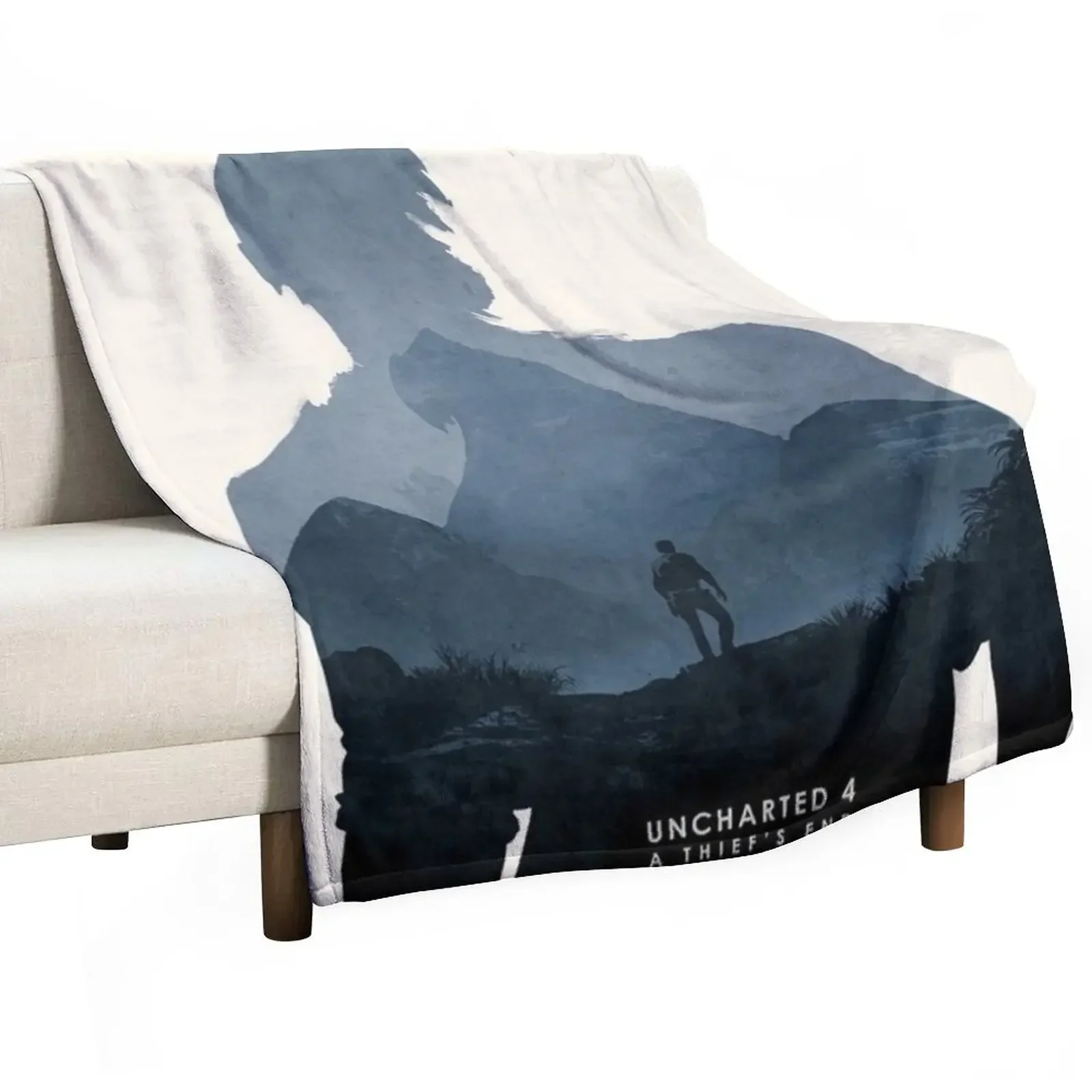 Uncharted 4 Throw Blanket Bed bed plaid Sofas Blankets