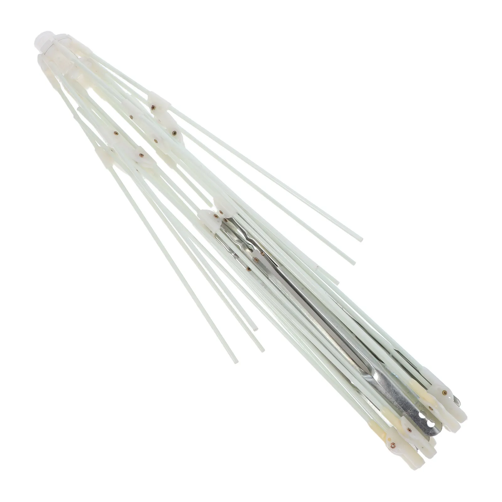 

Double Hat Umbrella Ribs Folding Repair Accessories Parts Replace Fiberglass Durable Portable Storage Compact Spaces
