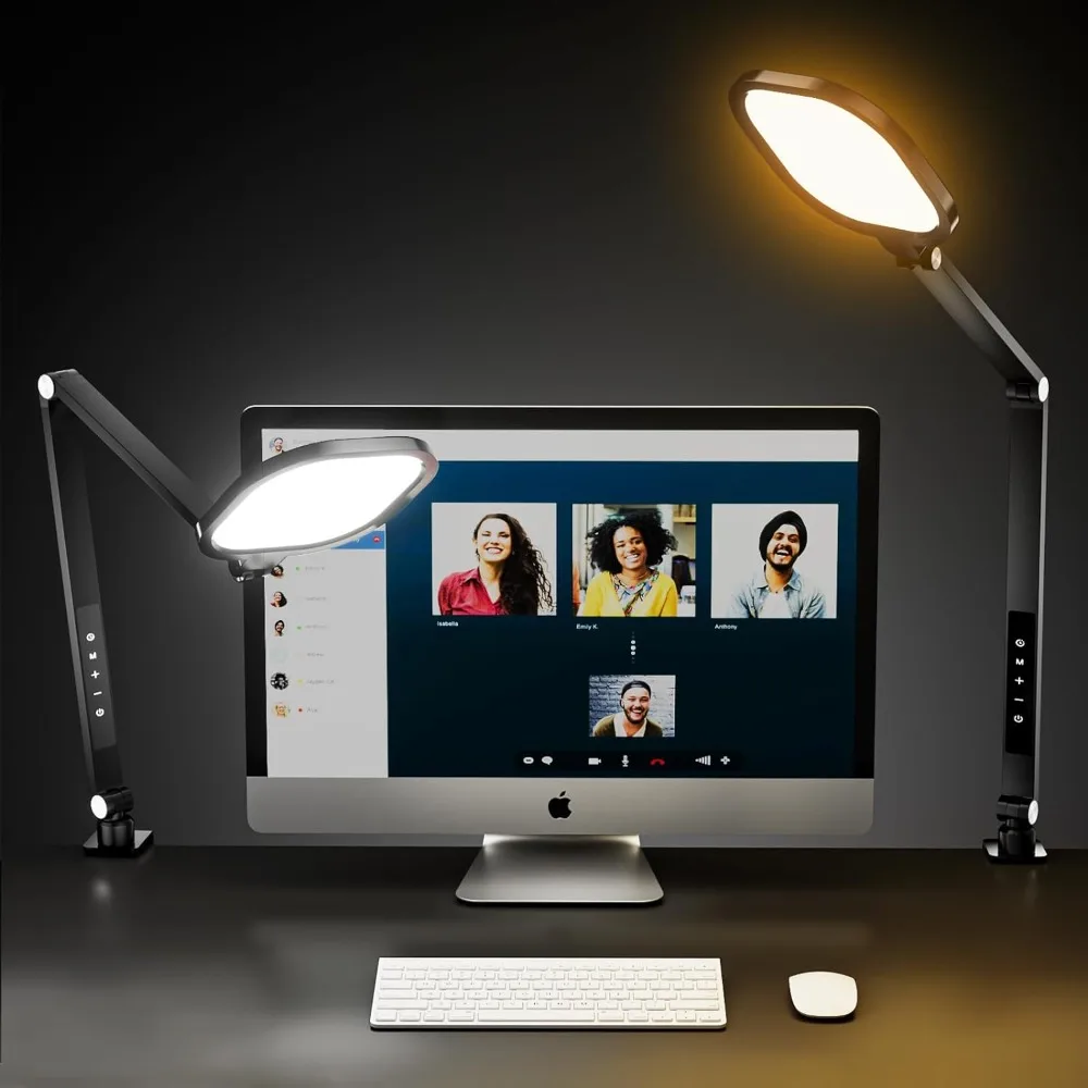 

Zoom Lighting for Computer Video Conference Light, 15W Webcam Light with Clamp for Zoom Meeting Laptop Video Calls, Desktop