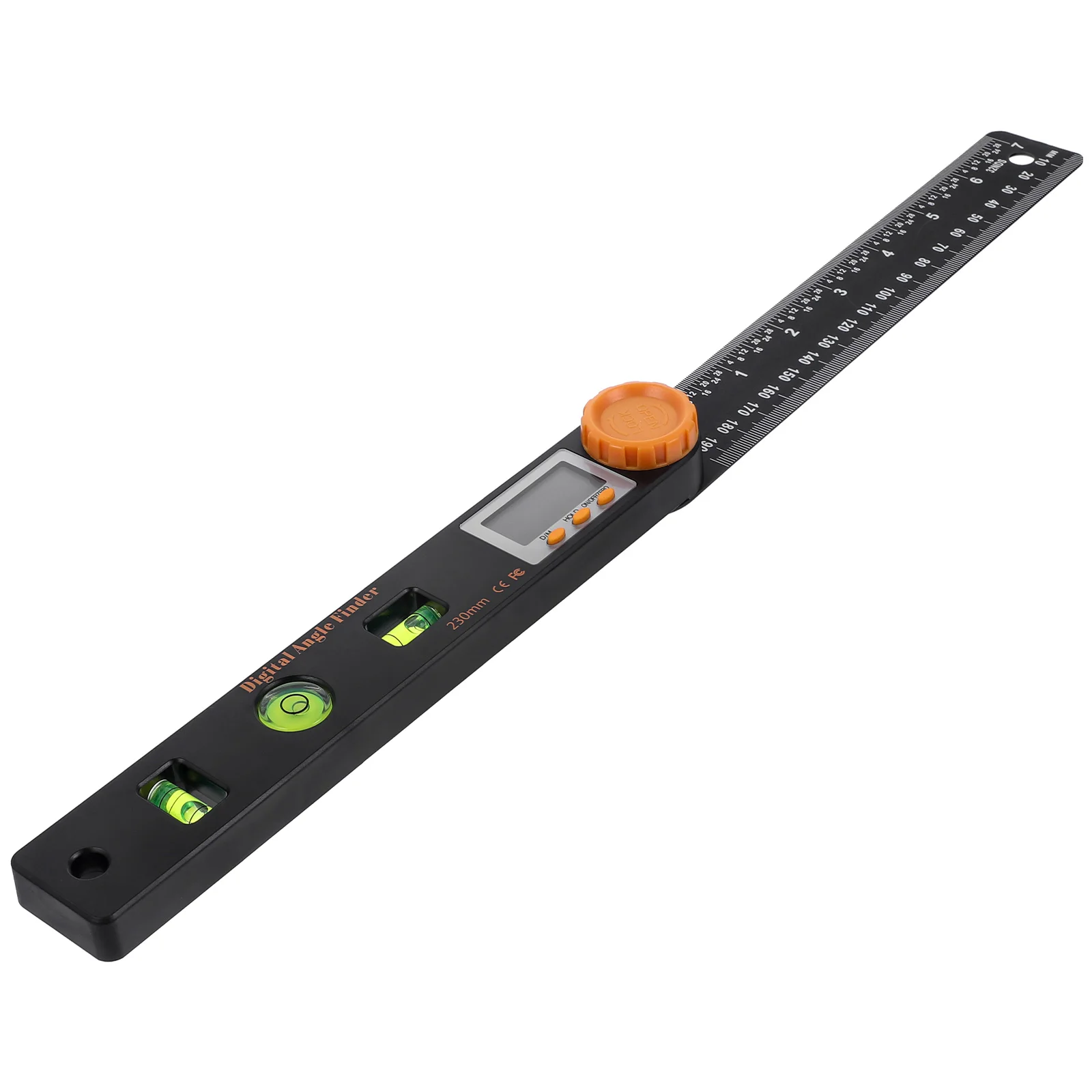 

1 Set Digital Angle Lightweight Portable Electronic Goniometer For Woodworking Measuring Tool Angle Protractor Ruler