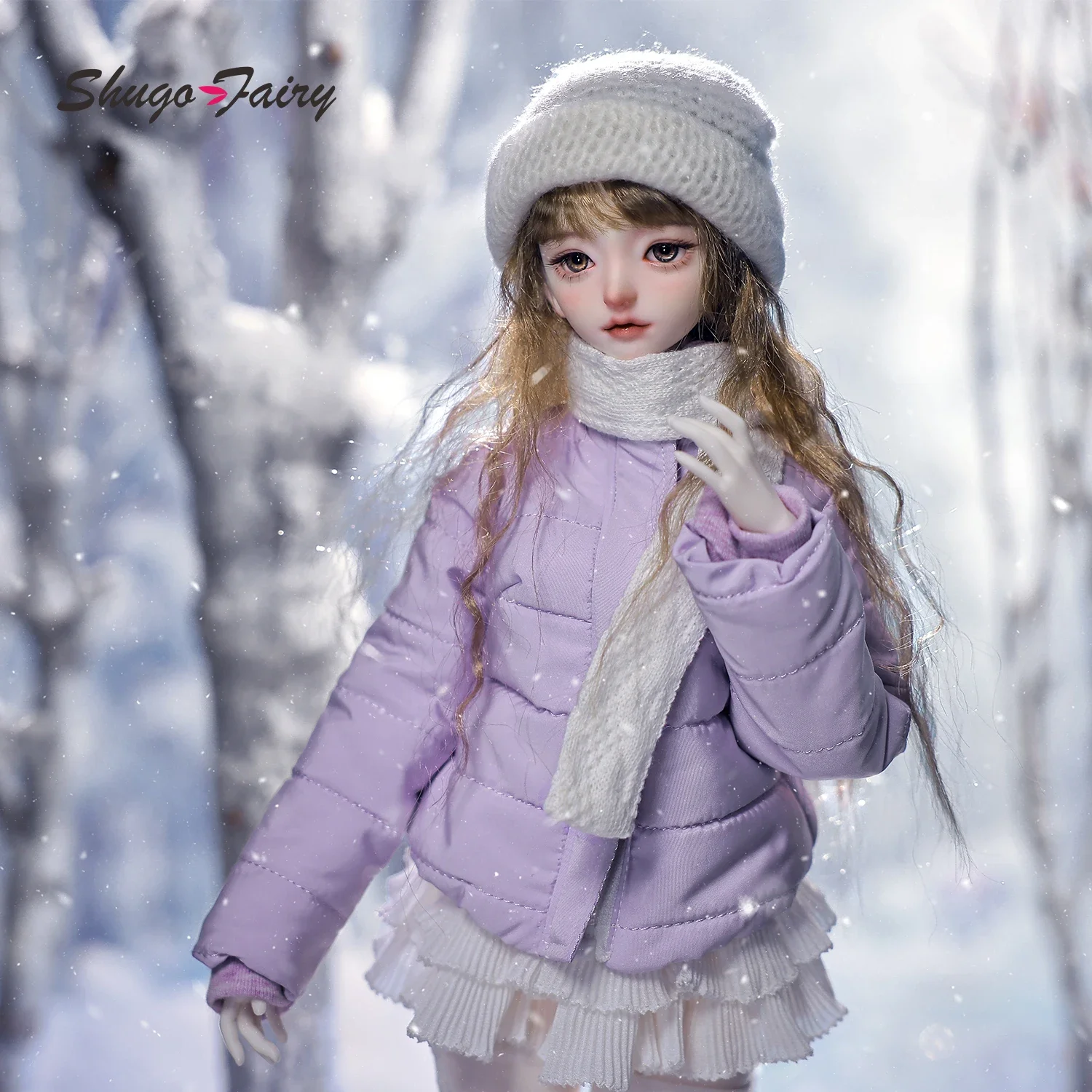 Shugafairy Cirra Original Bjd Doll 1/4 Full Set Female Winter Cute Casual Style Toy For Girls Ball Jointed Dolls