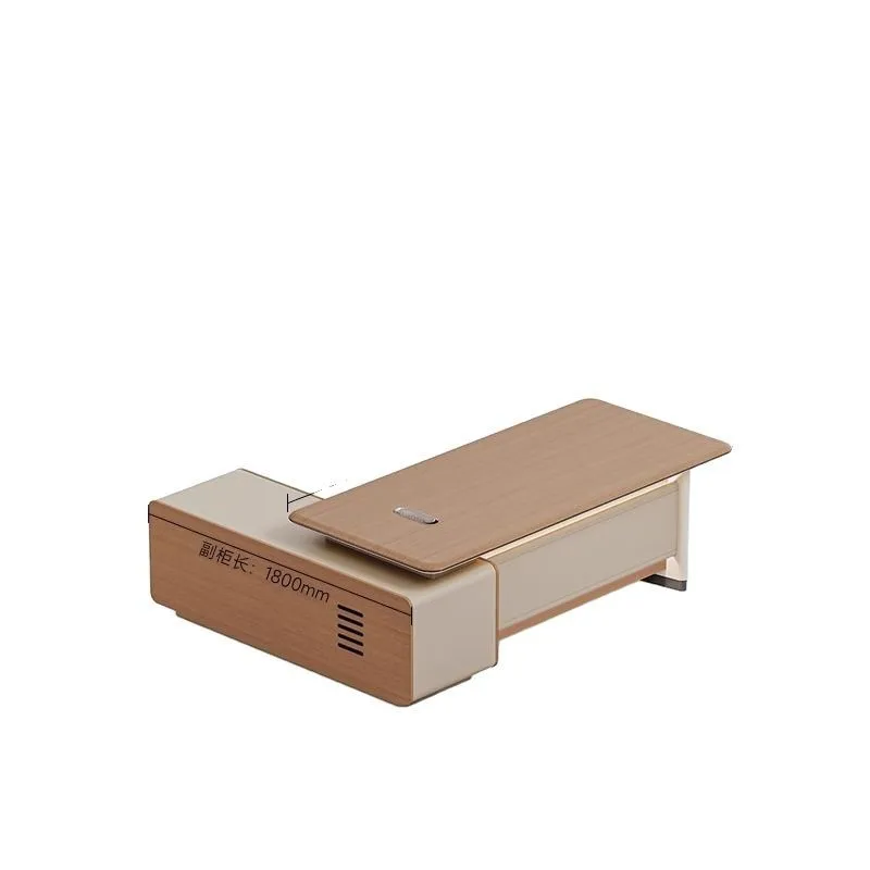 Light luxury boss table, president table, high-end atmosphere, chairperson, large class desk, general manager, office table and