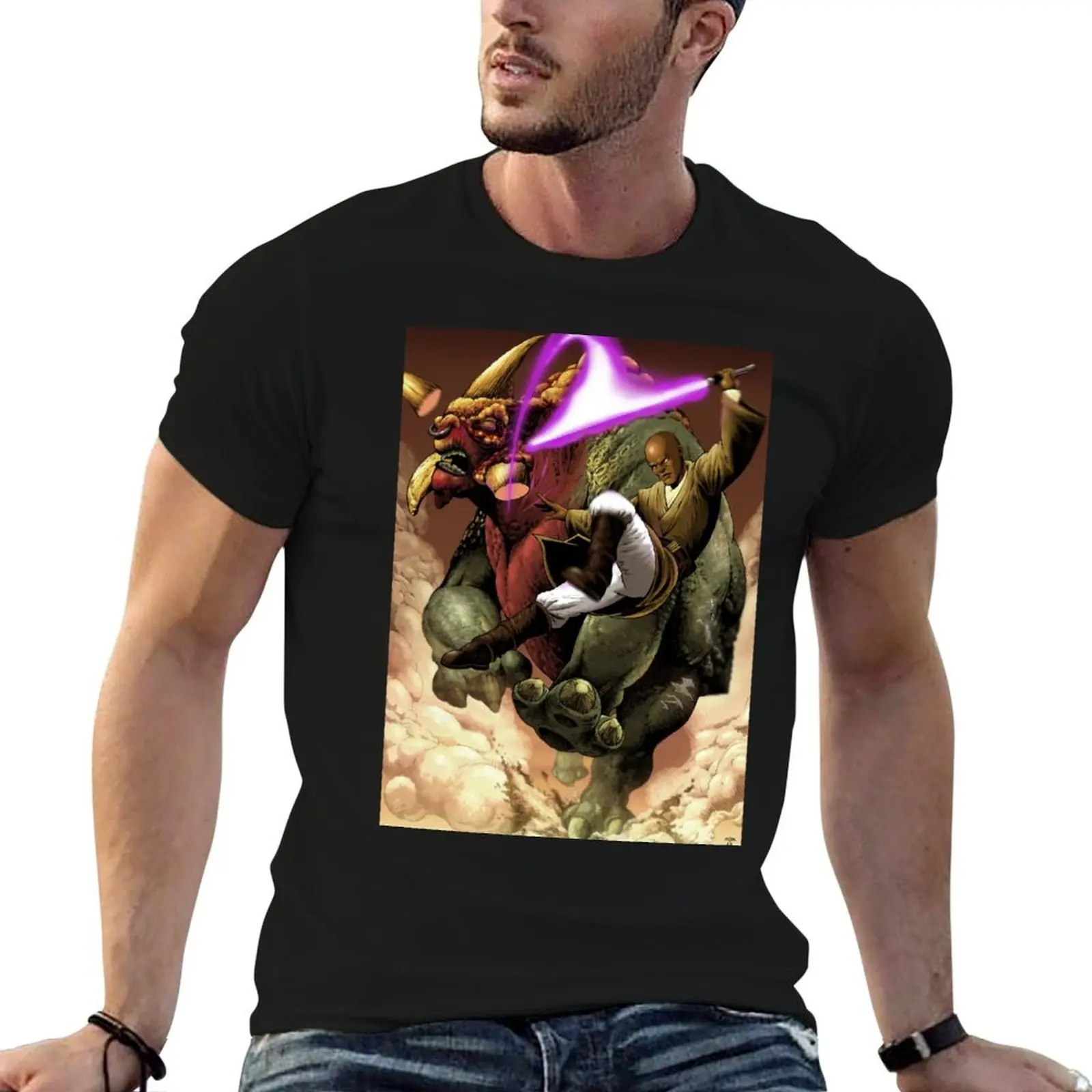 

T-Shirt print man men for shirt t man shirts Mace t cotton shirt t Windu custom