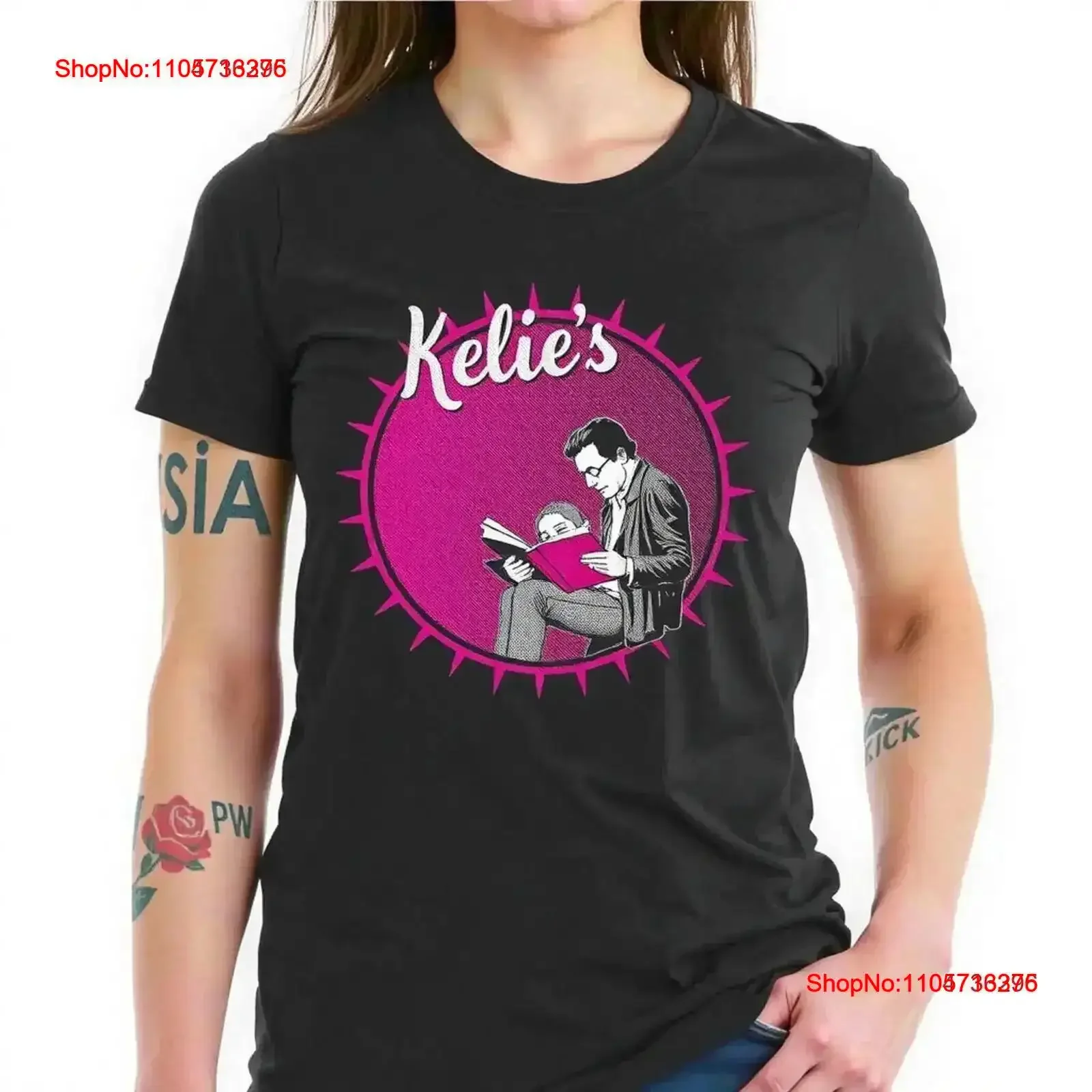 Stylized Black T Shirt with Vintage of Man Kelie's Design Cotton Washed Stylish Soft Top For Everyday Wear vintage Washed