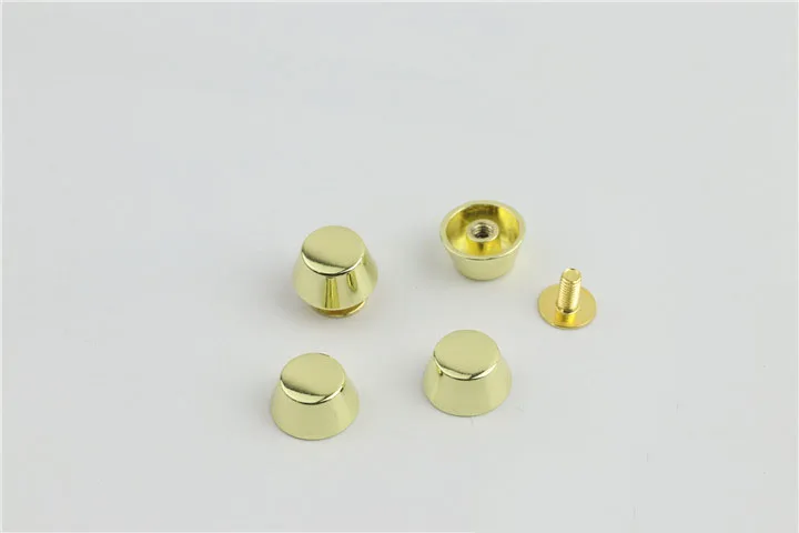 20sets Rose Gold Metall Hohe Qualität Leder Tasche Handtasche Geldbörse Unten Schutz Füße Nagel Stud Gürtel Screwback Taste Niet Spike – Detail 13