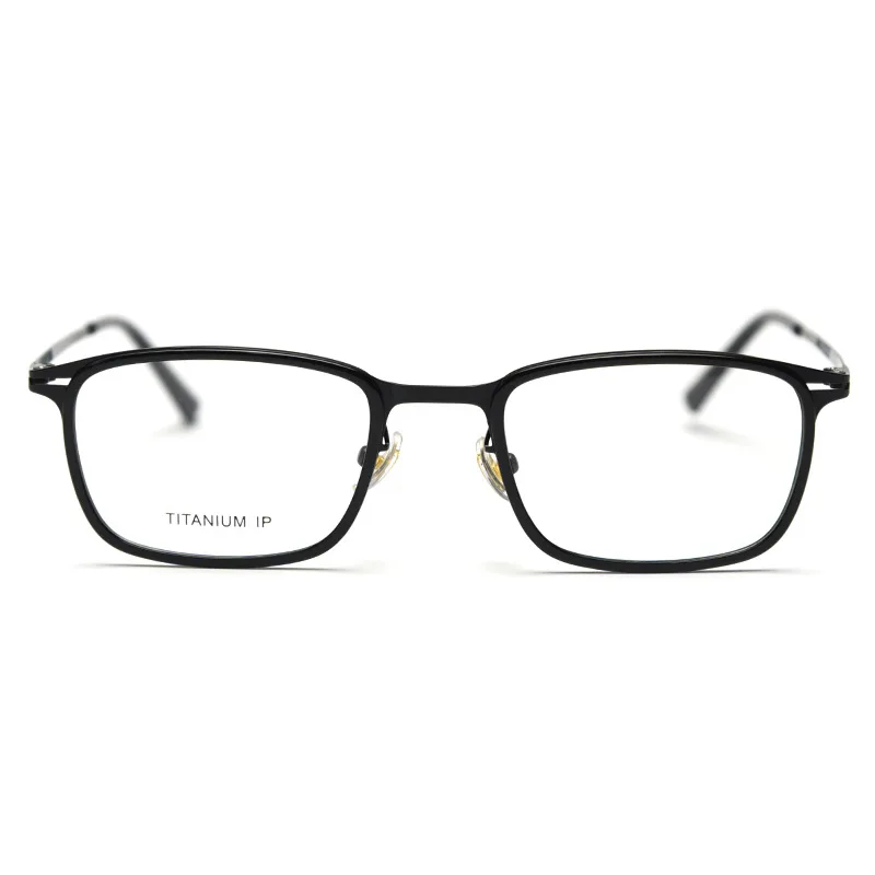 98799  New Light and Thin  Semi-Titanium     Designer   Luxury Business Men and Women  Configurable Degree Myopia Glasses Rim