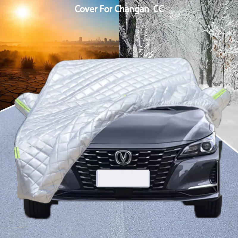 

For Changan CC Car Cover Delivers Hail Protection, Scratch Guard, prevents paint peelingRain & Snow Resistance