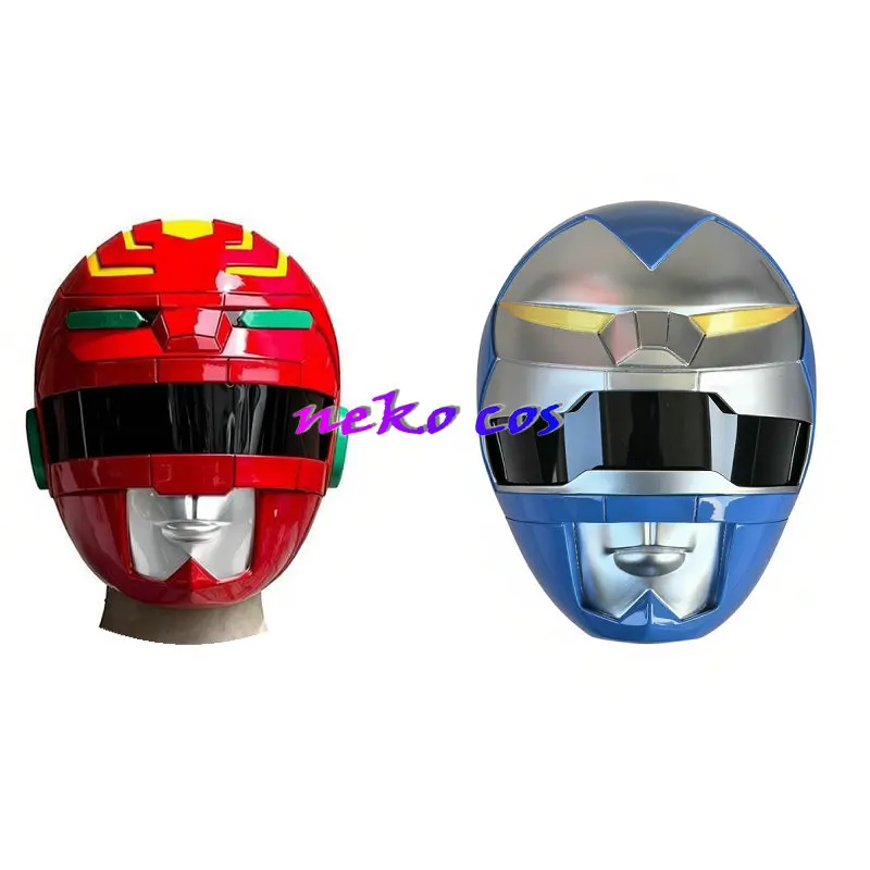 

nekocos Star Animals Rangers-Galaxyman Seijuu Sentai Ging Ginga red Ginga blue Mask FRP Cosplay costume