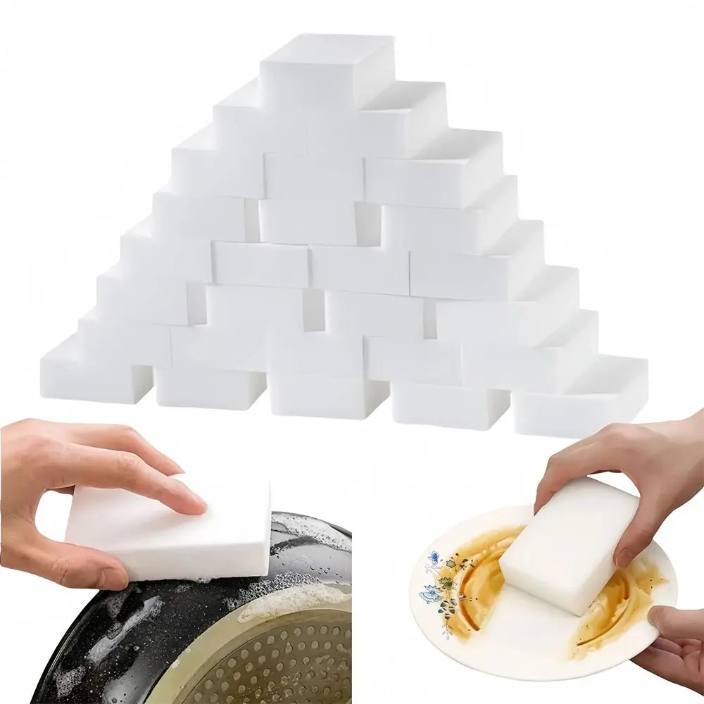 Sponge Cleaner Melamine Sponge Melamine Foam Scrub Sponge Kitchen Cleaning Sponge Magic Sponge Kitchen Bathroom Cleaning Tools
