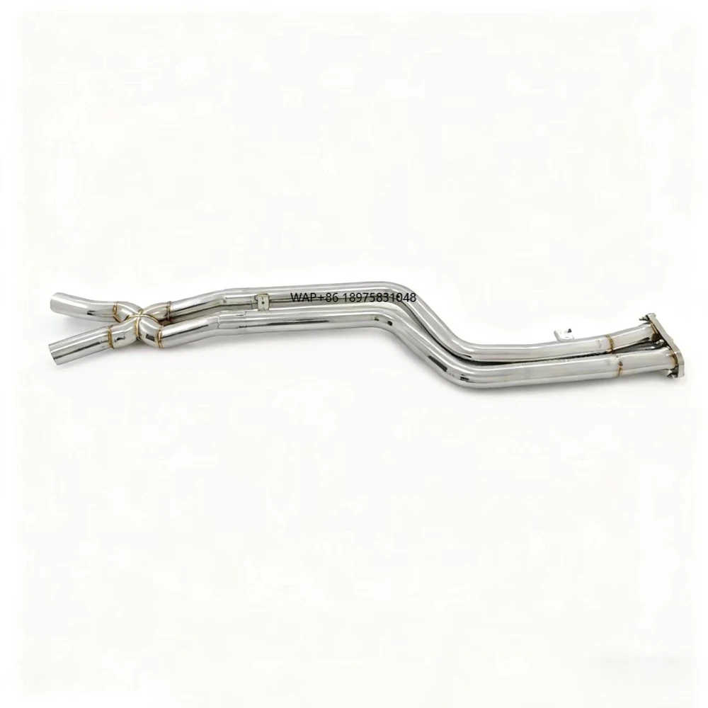 Exhaust Single Midpipe Stock  M3/M4 F80/F82/F83 S55 3.0T 2015-2019 Stainless Steel New Design Equal Length Exhaust System