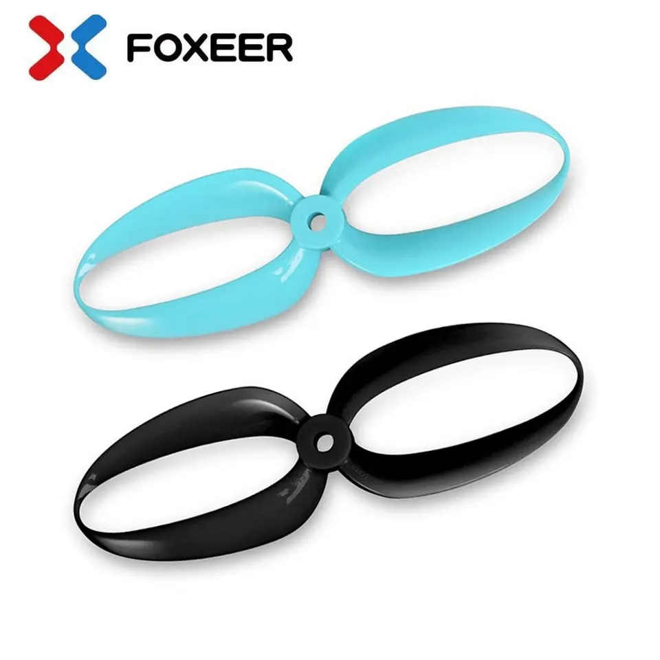 Foxeer Donut 5145 Hélices De 5.1 Pulgadas Para Drones De Carreras | Set De 4 Pares CW Y CCW En Material De PC | Accesorios Para Cuadricópteros RC