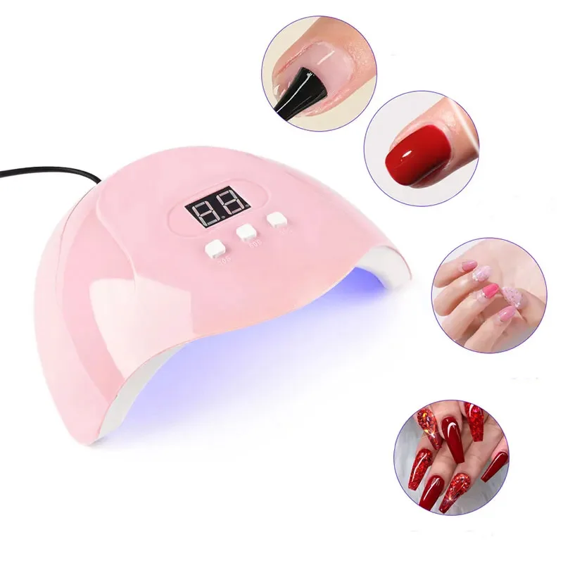 مصباح أظافر محمول USB LED Sun X3 بالأشعة فوق البنفسجية لتجفيف الأظافر، آلة تلميع وتجفيف جل المعالجة