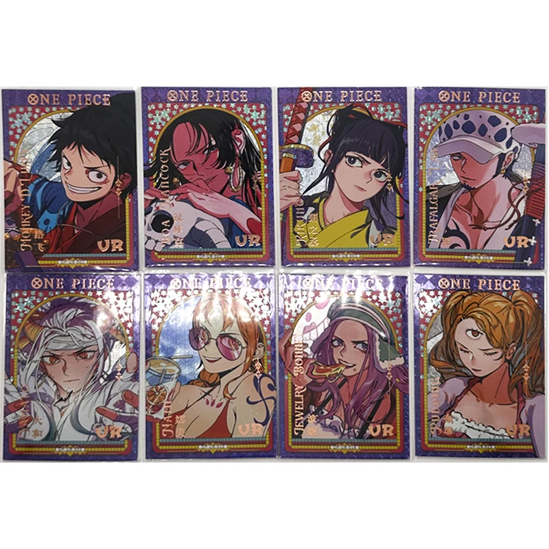 

Аниме One Piece UR Series коллекционные карты Обезьяна D Luffy Nami Yamato Boa Hancock Рождественский подарок на день рождения Детские игрушки