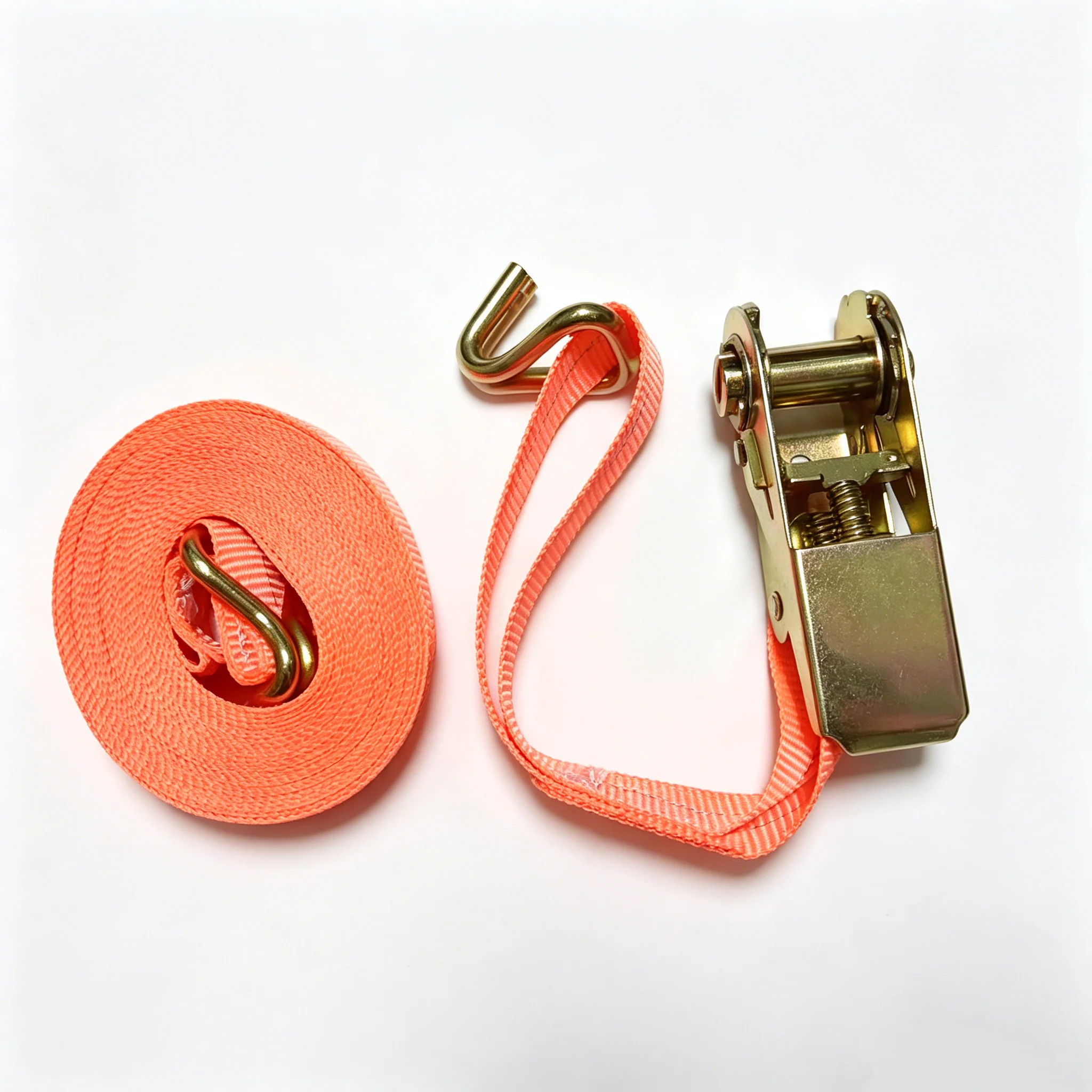 Self-Locking Ratchet Tensioner Thickened Aircraft Belt Truck Cargo Binding Fixing Strap for Transport Packaging